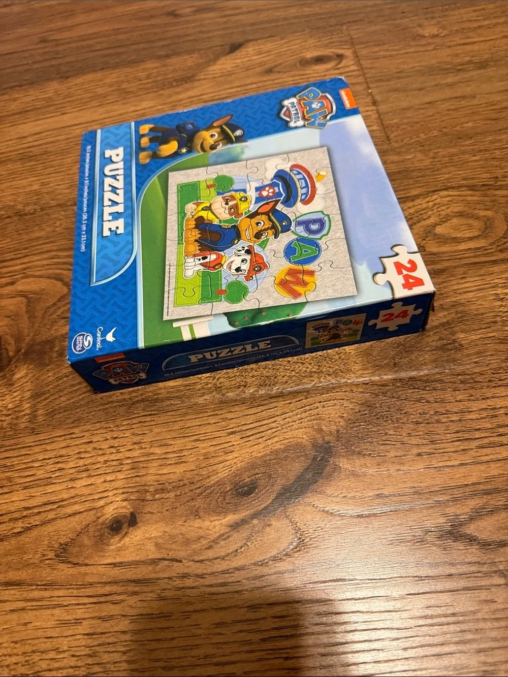 Paw Patrol Blue Box 24-Piece Kids Puzzle